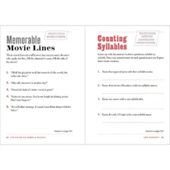 299 On-the-Go Games And Puzzles Book 5 299 On-the-Go Games And Puzzles Book -Hallmark Shop 299 Mental Fitness Games and Puzzles Paperback Book 9781523506477 03