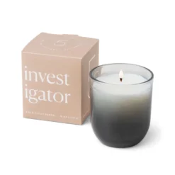 Paddywax Enneagram Investigator Eucalyptus And Santal Jar Candle, 6 Oz.