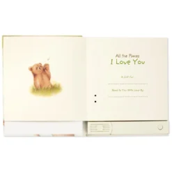 Hallmark All The Places I Love You Recordable Storybook With Music -Hallmark Shop All The Places I Love You Recordable Storybook With Music 1KOB1232 04