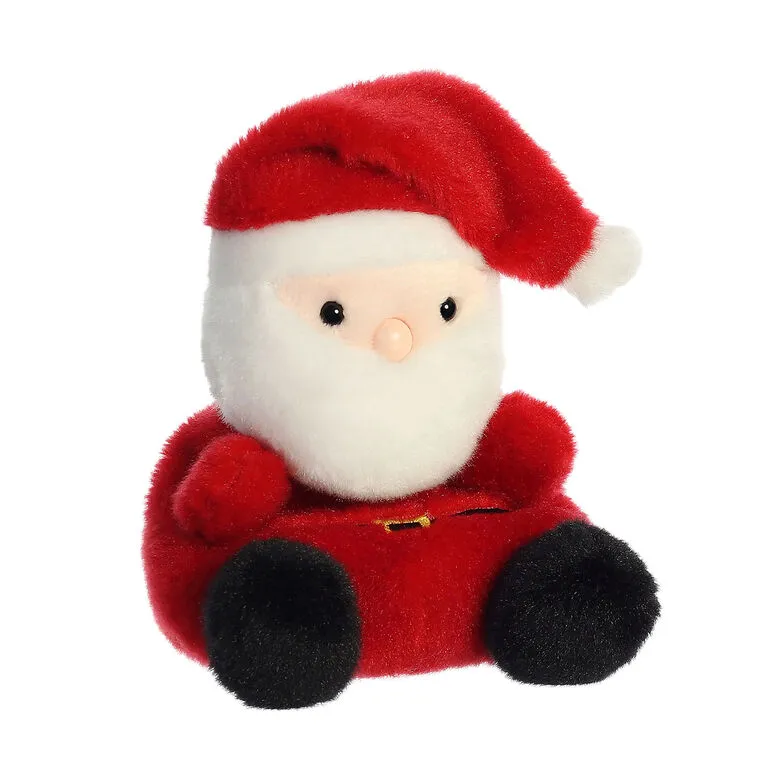 Aurora Palm Pals Santa Plush, 5" 1 Aurora Palm Pals Santa Plush, 5"