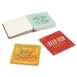 Hallmark Beers To You: 20 Coasters To Say Cheers To Book 9 Hallmark Beers To You: 20 Coasters To Say Cheers To Book -Hallmark Shop Beers to You Book With Coasters 1BOK1570 05