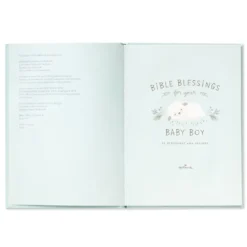 Hallmark Bible Blessings For Your Baby Boy Book -Hallmark Shop Bible Blessings for Your Baby Boy Book 1BOK1473 03