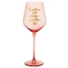Hallmark Boxed Wine Girl Wine Glass, 19.27 Oz.