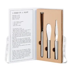 Breakfast Tools In Cardboard Book Box, Set Of 3 -Hallmark Shop Breakfast Tools in Cardboard Book Box J2320 03