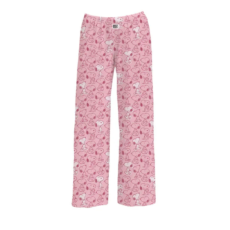 Brief Insanity Snoopy Love Lounge Pants, Small 1 Brief Insanity Snoopy Love Lounge Pants, Small