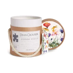 Demdaco Wildflowers 120-Piece Puzzle -Hallmark Shop Colorful Wildflowers Jigsaw Puzzle in Canister 1004610115 03