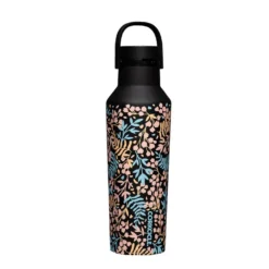Corkcicle Radiant Garden Stainless Steel Sport Canteen, 20 Oz. 5 Corkcicle Radiant Garden Stainless Steel Sport Canteen, 20 Oz. -Hallmark Shop Corkcicle Black Floral Insulated Water Bottle 2020PRG 03
