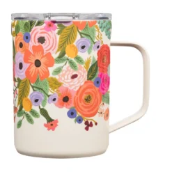 Corkcicle Rifle Paper Co. Garden Party Mug, 16 Oz.