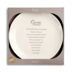 Demdaco Ceramic Giving Plate, 9.5" -Hallmark Shop Demdaco Ceramic Giving Plate 1004100086 03