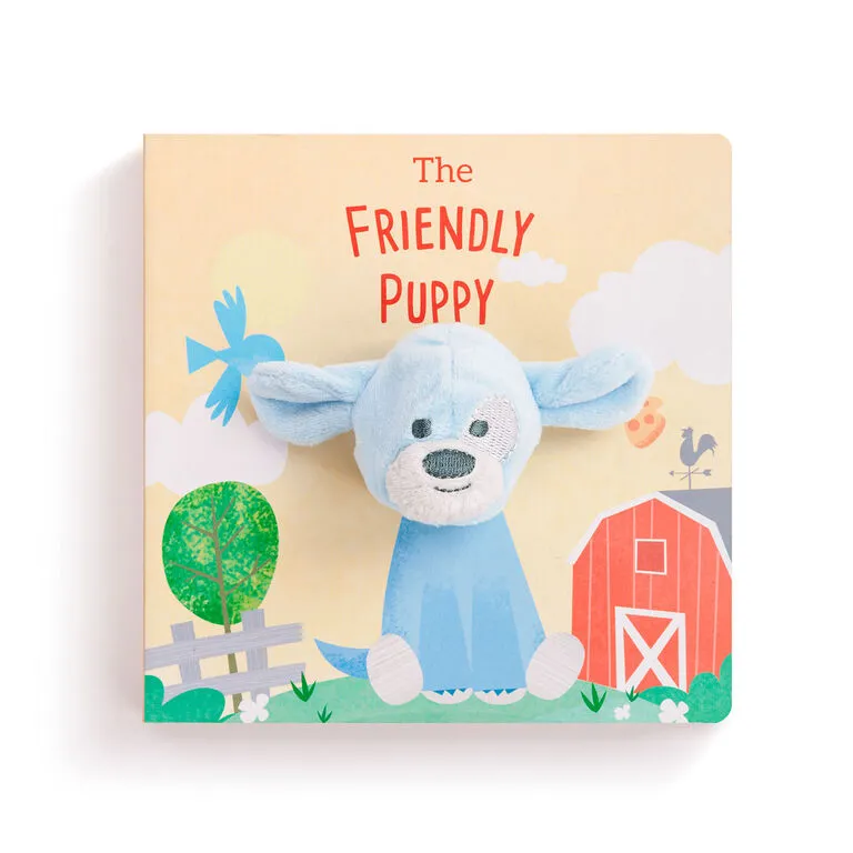 Demdaco The Friendly Puppy Finger Puppet Board Book 1 Demdaco The Friendly Puppy Finger Puppet Board Book