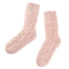 Dusty Pink Giving Socks