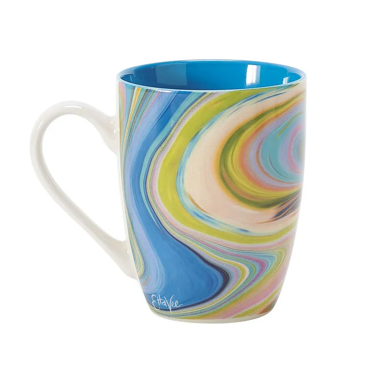 Enesco EttaVee In The Groove Mug, 12 Oz. 1 Enesco EttaVee In The Groove Mug, 12 Oz.