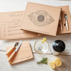 Garnish Tools In Cardboard Book Box, Set Of 3 -Hallmark Shop Garnish Tools in Cardboard Book Box G5272 04