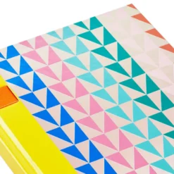 Hallmark Geometric Triangles Hardback Notebook 11 Hallmark Geometric Triangles Hardback Notebook -Hallmark Shop Geometric Triangles Hardcover Notebook 1HWJ7052 05