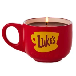 Hallmark Gilmore Girls Coffee-Scented Luke's Diner Mug Candle -Hallmark Shop Gilmore Girls CoffeeScented Candle in Lukes Diner Mug 1PCL1012 02