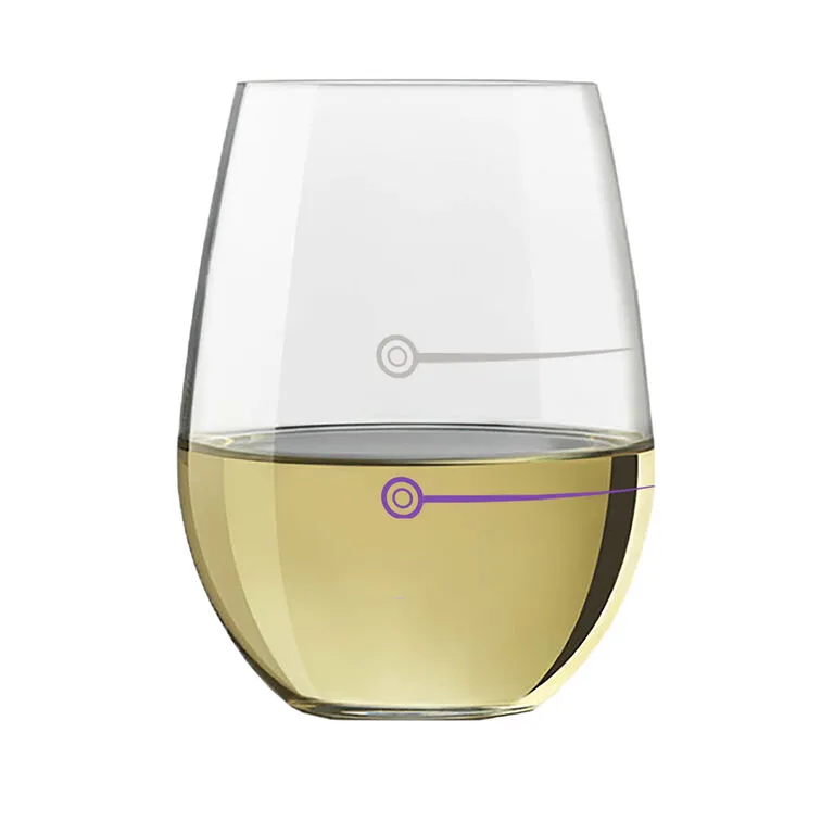 Girls Night Out Bail Me Out Stemless Wine Glass, 16 Oz. 2 Girls Night Out Bail Me Out Stemless Wine Glass, 16 Oz. - Image 2