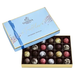 Godiva Assorted Pâtisserie Dessert Truffles Gift Box, 24 Pieces