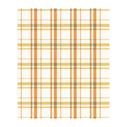 Hallmark Fall Plaid Fleece Blanket, 50x60