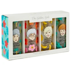 Hallmark The Golden Girls Glasses, Set Of 4 -Hallmark Shop Golden Girls Drinking Glasses Set of 4 1GOL1049 03