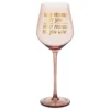 Hallmark Good Friends, Great Friends Wine Glass, 19.27 Oz.