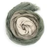 Green And White Ombre Faith Scarf