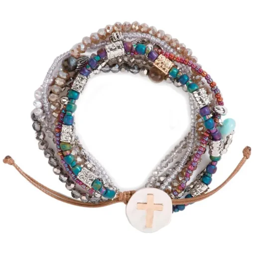 Grey Your Journey Layered Prayer Bracelet -Hallmark Shop Grey Your Journey Layered Prayer Bracelet root 1004000123 1004000123 01.jpg Source Image