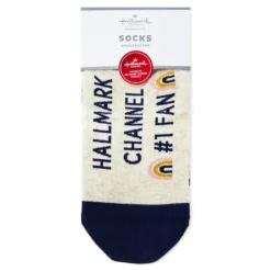 Hallmark Channel Happily Ever After Novelty Crew Socks -Hallmark Shop Hallmark Channel 1 Fan Rainbows Novelty Crew Socks 1HKC2243 04