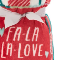 Hallmark Channel Fa-La-La-Love Plaid Blanket, 50x60 -Hallmark Shop Hallmark Channel FaLaLaLove Plaid Blanket 1XKT3520 05