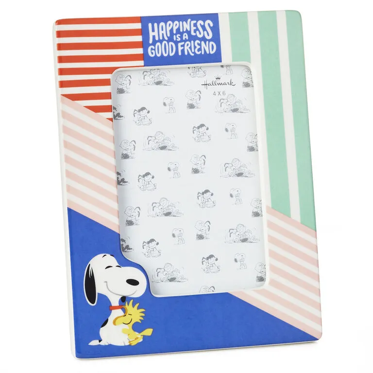 Hallmark Peanuts® Happiness Is Snoopy And Woodstock Picture Frame, 4x6 1 Hallmark Peanuts® Happiness Is Snoopy And Woodstock Picture Frame, 4x6