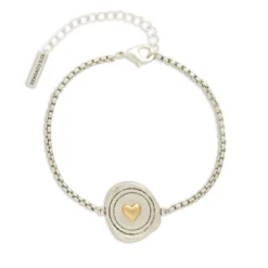 Demdaco Heart Charm Dear You My Love Bracelet