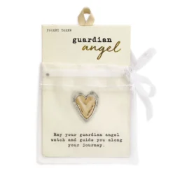 Demdaco Guardian Angel Heart Token -Hallmark Shop Heart Pocket Token 1008100033 03