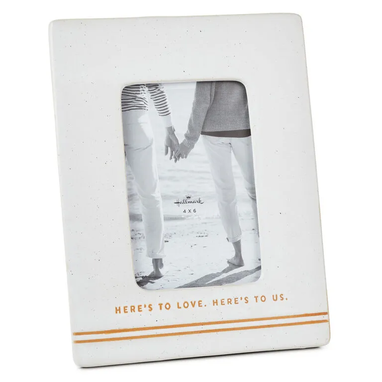 Hallmark Here's To Love Picture Frame, 4x6 1 Hallmark Here's To Love Picture Frame, 4x6