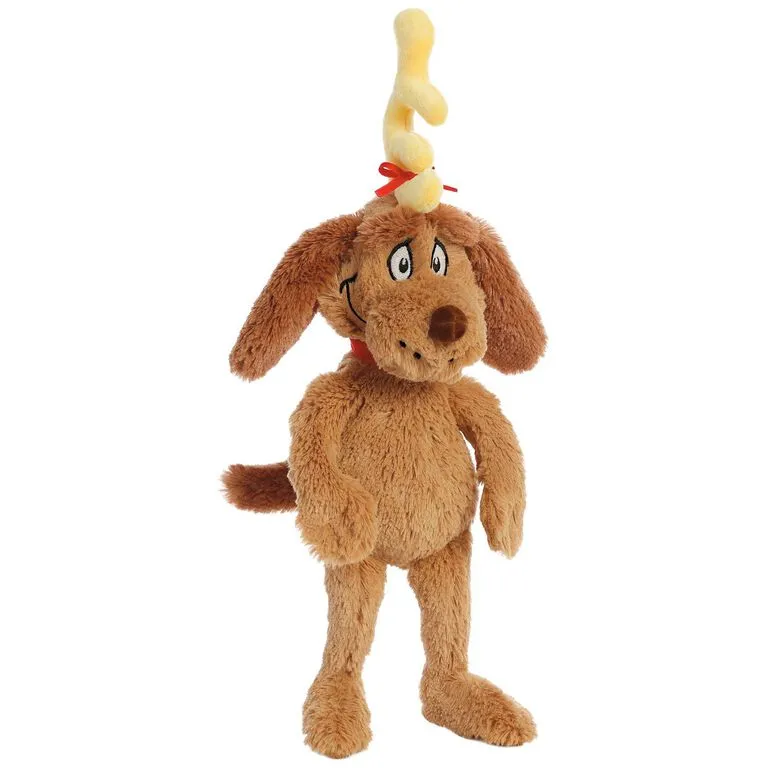 Aurora How The Grinch Stole Christmas Max Reindeer Stuffed Animal, 18" 2 Aurora How The Grinch Stole Christmas Max Reindeer Stuffed Animal, 18" - Image 2