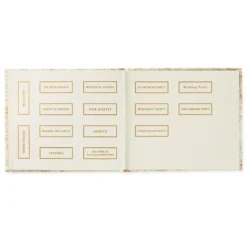 Hallmark Ivory And Gold Guest Book 13 Hallmark Ivory And Gold Guest Book -Hallmark Shop Ivory and Gold Guest Book 1EDY3149 05