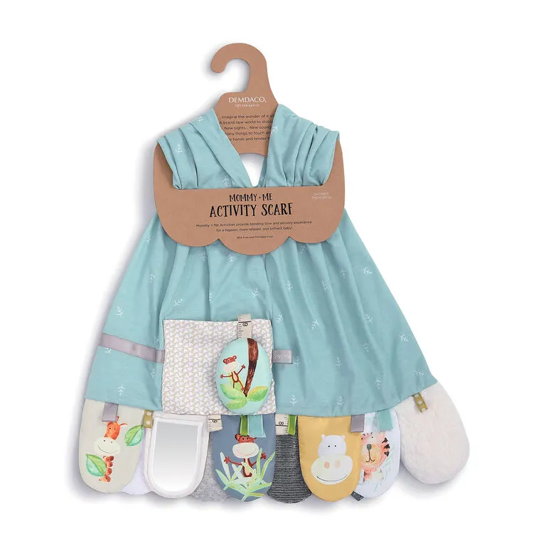 Jungle Mommy & Me Activity Scarf 2 Jungle Mommy & Me Activity Scarf - Image 2