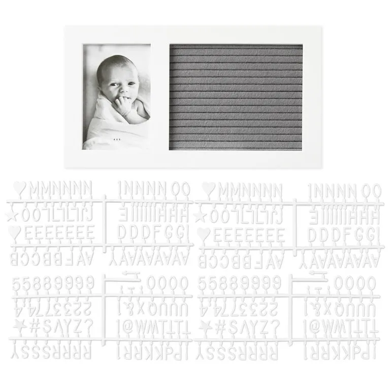 Hallmark Letter Board Announcement Picture Frame, 4x6 4 Hallmark Letter Board Announcement Picture Frame, 4x6 - Image 4