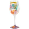 Lolita® April Birthday Month Handpainted Wine Glass, 15 Oz.