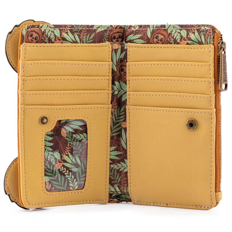 Loungefly Star Wars Wicket Cosplay Flap Wallet 3 Loungefly Star Wars Wicket Cosplay Flap Wallet - Image 3