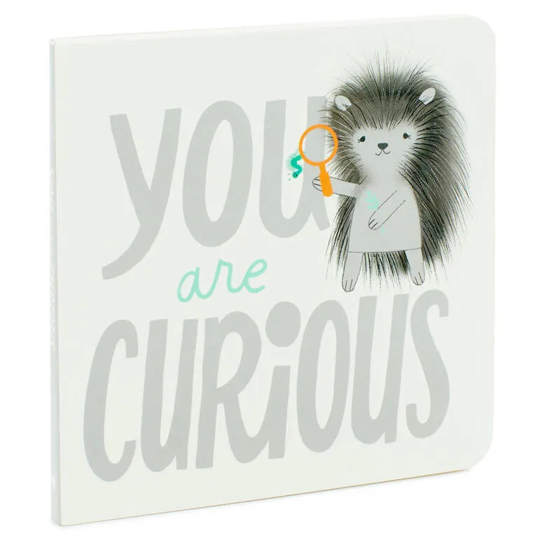 Hallmark MopTops Porcupine Stuffed Animal With You Are Curious Board Book 4 Hallmark MopTops Porcupine Stuffed Animal With You Are Curious Board Book - Image 4