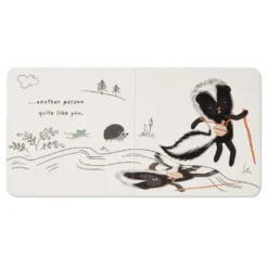 Hallmark MopTops Skunk Stuffed Animal With You Are Unique Board Book -Hallmark Shop MopTops Plush Skunk Stuffed Animal and Board Book 1KID2082 06