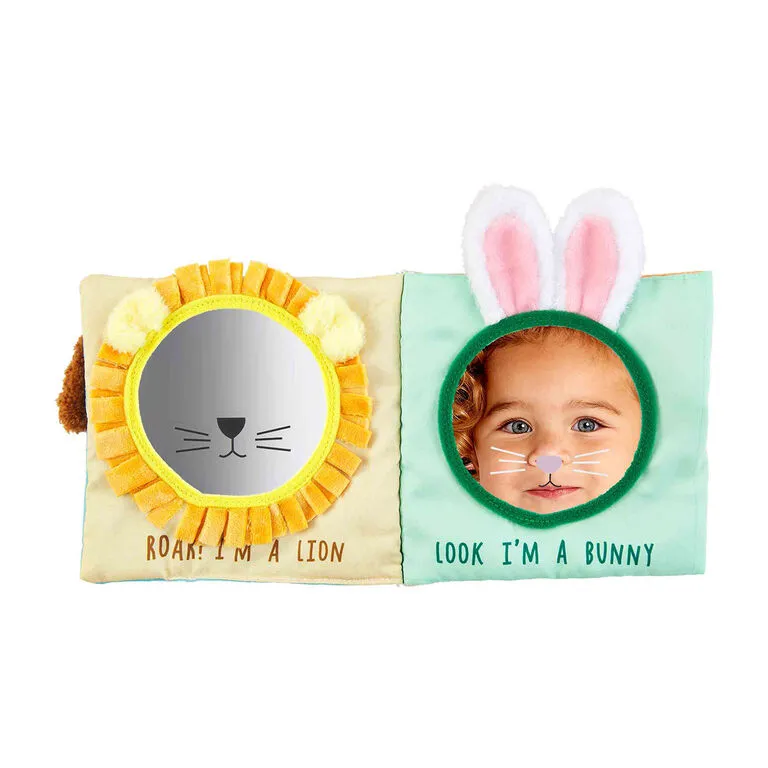 Mud Pie Let's See Who I Can Be Mirror Cloth Baby Book 2 Mud Pie Let's See Who I Can Be Mirror Cloth Baby Book - Image 2