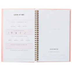 Hallmark My First Year Baby Book For Girl 10 Hallmark My First Year Baby Book For Girl -Hallmark Shop My First Year Pink Baby Book for Girl 1BBA4136 04