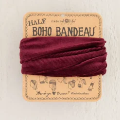 Natural Life Wine Corduroy Boho Bandeau