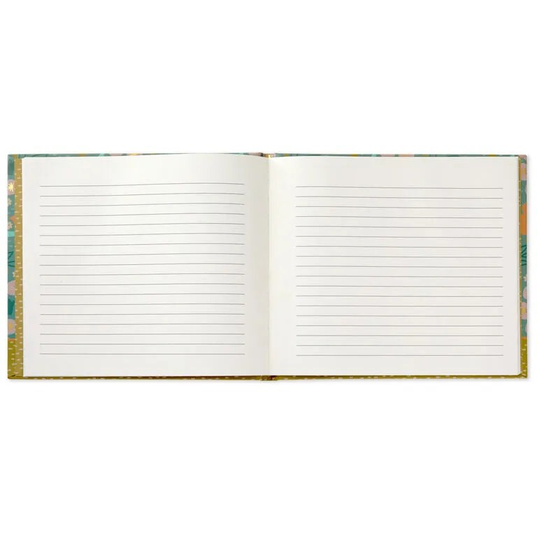 Hallmark Mod Floral Pattern Guest Book 3 Hallmark Mod Floral Pattern Guest Book - Image 3