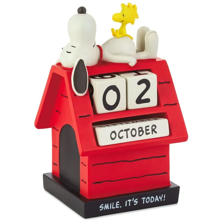 Hallmark Peanuts® Snoopy Smile Perpetual Calendar 1 Hallmark Peanuts® Snoopy Smile Perpetual Calendar