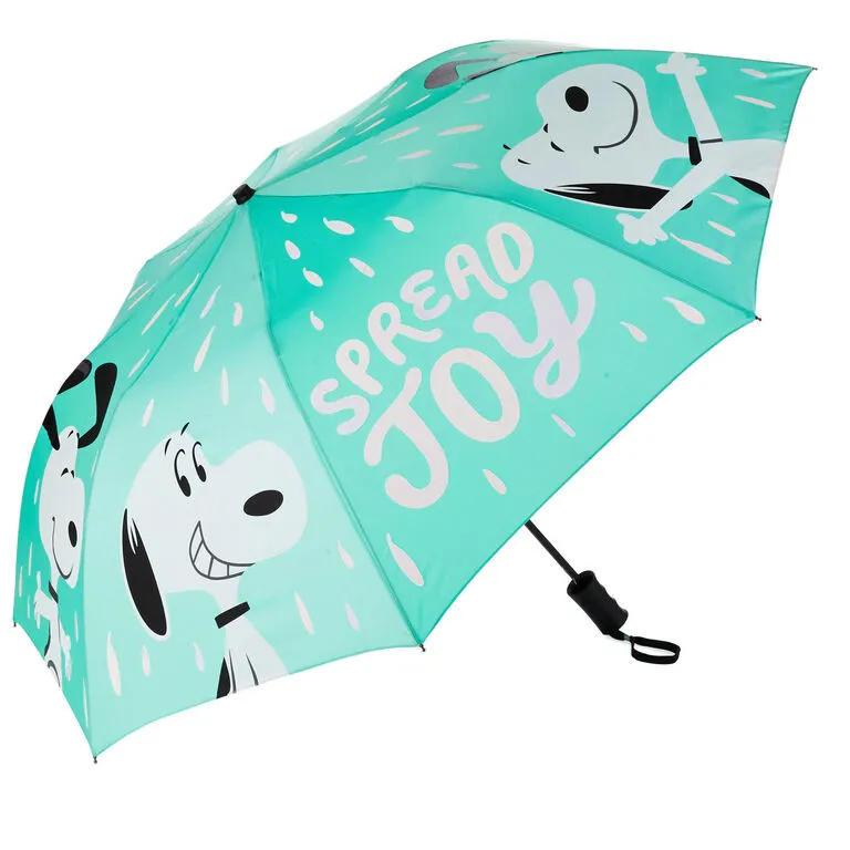 Hallmark Peanuts® Spread Joy Snoopy And Woodstock Color-Changing Umbrella 2 Hallmark Peanuts® Spread Joy Snoopy And Woodstock Color-Changing Umbrella - Image 2
