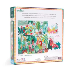 Eeboo Plant Ladies 1000-Piece Square Jigsaw Puzzle -Hallmark Shop Plant Ladies 1000Piece Square Jigsaw Puzzle PZTPTL 03
