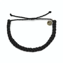 Pura Vida Black Braided Bracelet