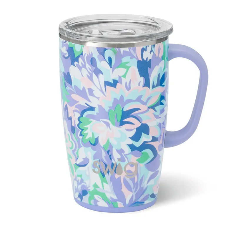 Swig Morning Glory Stainless Steel Travel Mug, 18 Oz. 1 Swig Morning Glory Stainless Steel Travel Mug, 18 Oz.