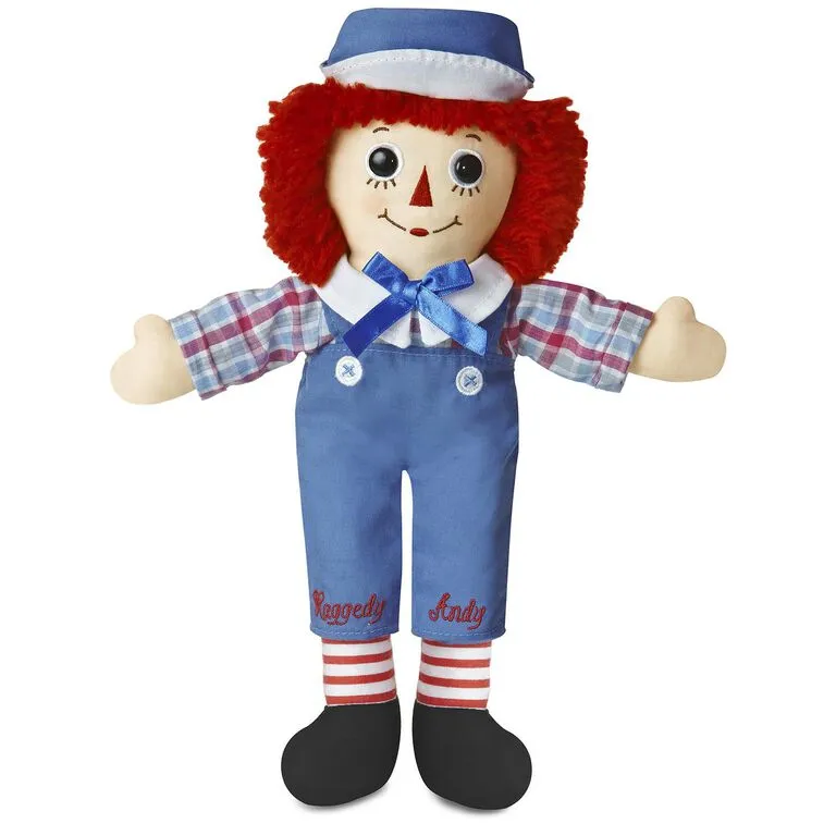 Raggedy Andy Doll, 12" 1 Raggedy Andy Doll, 12"